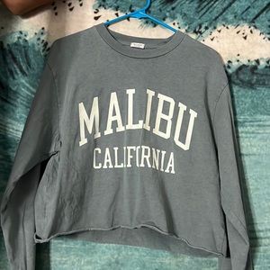 pacsun john galt malibu cali long sleeve t-shirt